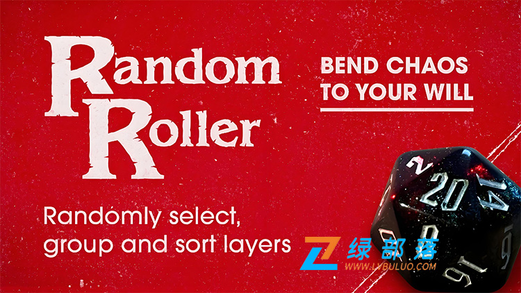 Ae图层动画关键帧等属性随机化效果工具 Random Roller v1.1.0 win/mac