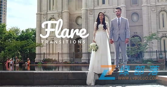 PR模板-12个镜头光效闪烁耀斑视频转场过渡预设包