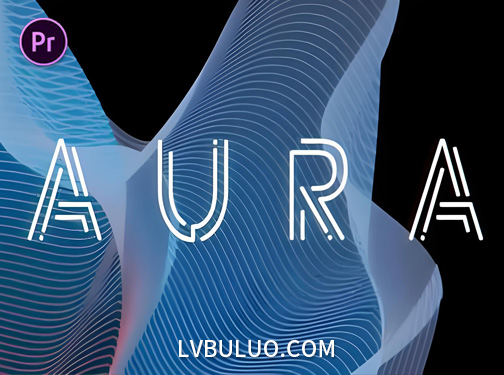 AE插件-抽象3D空间几何波形生成插件 Aura v1.2.7