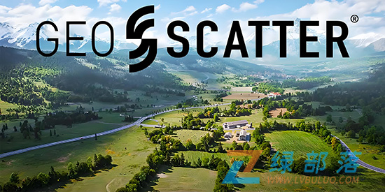 Blender插件-高效地理散射与花草植被场景生成器 Geo-Scatter v5.5.3