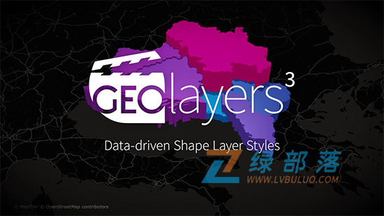 AE脚本-专业地图动画设计与可视化插件 GEOlayers 3 v1.14.1