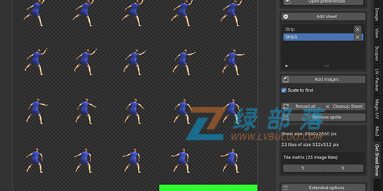 Blender插件-生成基于网格的精灵图 Get Sheet Done v1.4.4