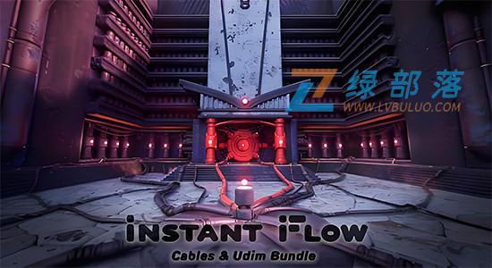 Blender插件-智能线缆管道生成与UV管理插件 InstantFlow – Pro Pack
