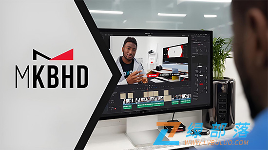达芬奇插件-视频博主社交媒体包装动画预设合集 mKBHD