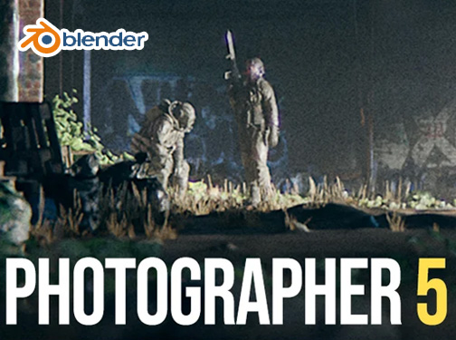 Blender插件-摄影级相机与渲染增强插件 Photographer v5.6.5 含预设库