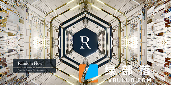 Blender插件-智能硬表面随机建模生成复杂机械结构与科幻细节 Random Flow v3.5.7