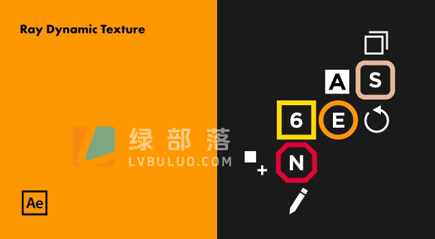 AE脚本-动态贴图材质管理脚本 Ray Dynamic Texture v1.5.8