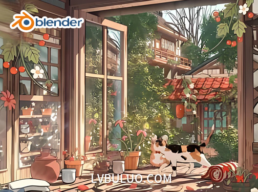 Blender插件-三渲二动漫卡通插画风格化渲染插件套装 Stylized Asset Suite Pro V4