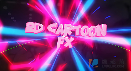 视频素材-1145个2D卡通特效能量电流闪电线条图形动画 2D CARTOON FX