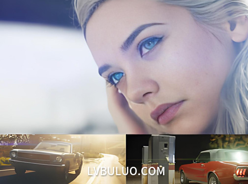 324组电影级动态光效素材库变形镜头光晕与科幻耀斑合集