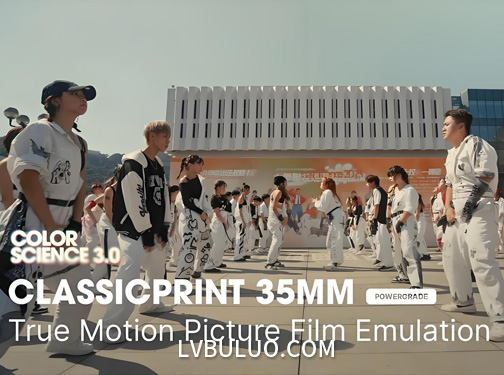 复古怀旧经典35毫米香港电影胶片调色LUTs和PowerGrade预设 V5