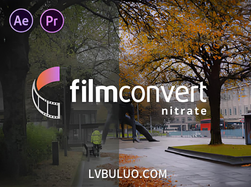 中文汉化版-AE/PR插件数字转胶片调色插件 FilmConvert Nitrate v3.51 Win