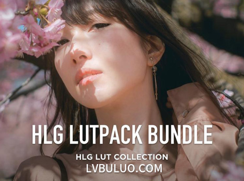 日式清新风格旅拍VLOG视频调色LUT预设套装