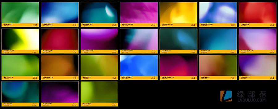 4K视频素材-500个梦幻彩色光效温暖热烈闪烁视频特效转场动画 Hot Flashes