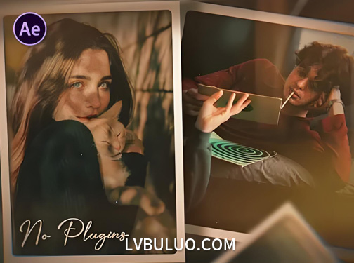 AE模板-怀旧风格照片幻灯片素材 Photo Slideshow