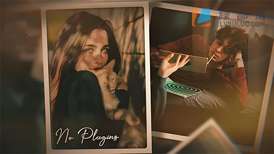 AE模板-怀旧风格照片幻灯片素材 Photo Slideshow