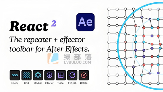 AE脚本-图层复制与高级动画效果控制工具 React v2.0.2