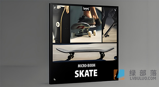 音效素材-327个滑板极限运动轮滑接地跳跃动作等音效 Skate