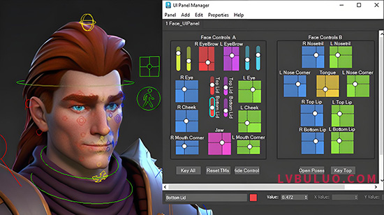 3ds Max插件-高级角色绑定与动画制作工具 SmartAnim v1.00.03