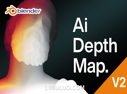 Blender插件-智能图片转3D模型工具 True Depth v2.0
