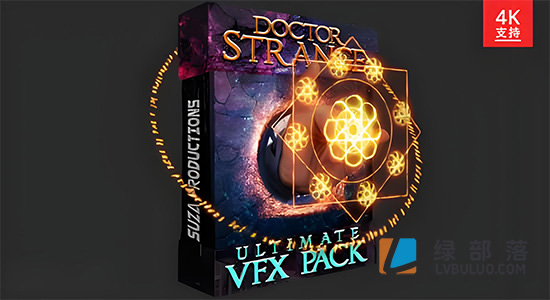 4K视频素材-43个魔法能量奇异博士护盾粒子传送门特效 Ultimate Magic VFX-Pack