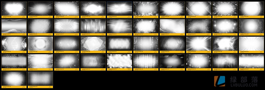 4K视频素材-209个复古黑白边框暗角遮罩叠加效果动画 Vignette Essentials