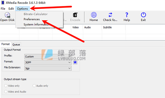 多种视频格式转换工具 XMedia Recode v3.6.1.8 免安装绿色免费版