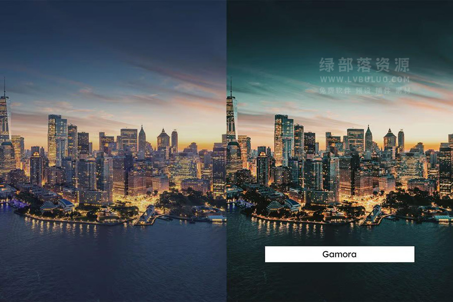 20个青橙翠绿色调城市夜景灯光街道图片视频调色预设 20 Emerald Lightroom Presets & LUTs