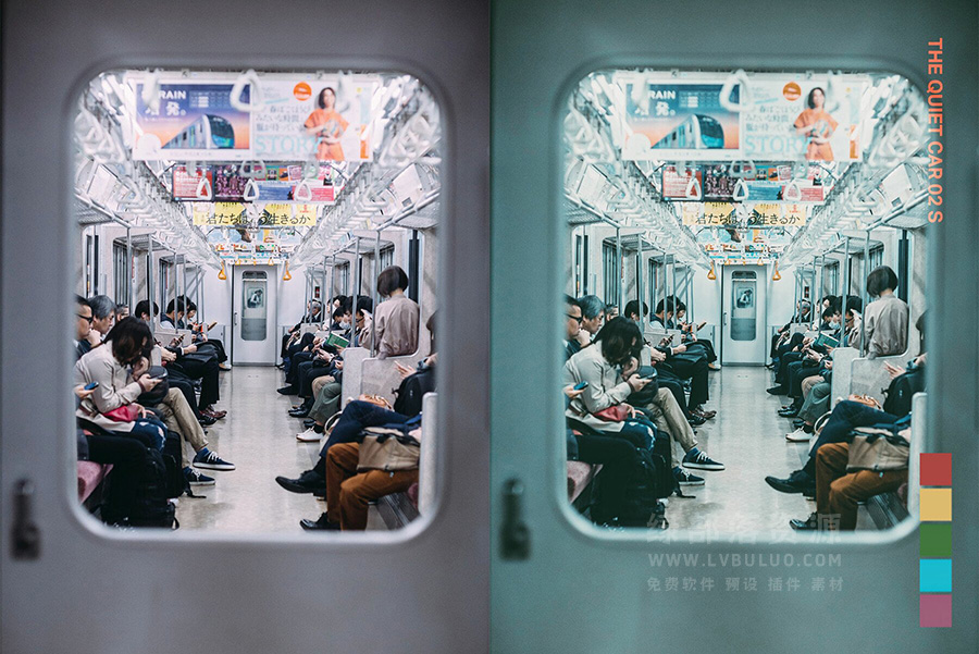 25个子弹列车风格色彩赛博夜色调色预设 25 Bullet Film Lightroom Presets LUT