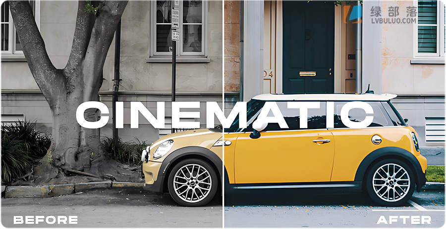 250款复古经典电影大片色彩视频调色预设 250 LUT Color Presets