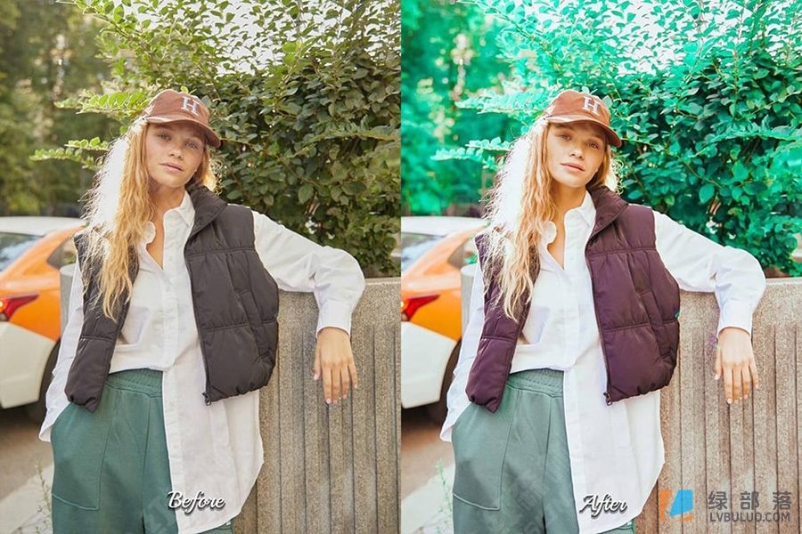 30个明亮鲜艳通透蓝色梦幻户外人像摄影调色预设 30 Fancy Photoshop Actions & LUTs