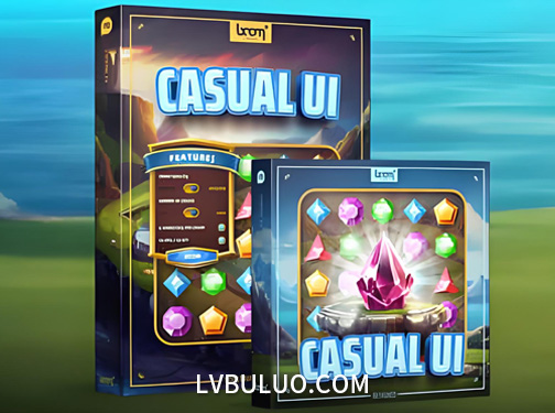 音效素材-3745休闲娱乐游戏UI交互界面按钮菜单硬币等音效