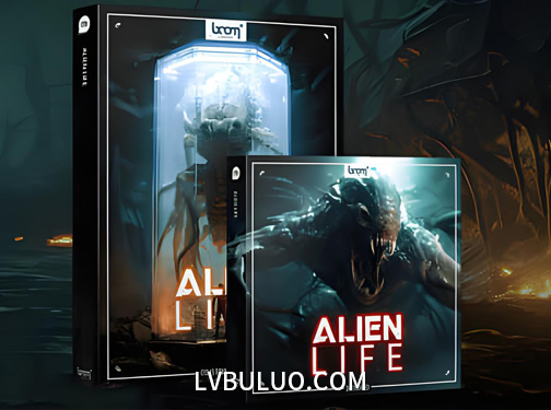 音效素材-4710个科幻外星生物怪兽呼吸咆哮吼叫音效 Alien Life