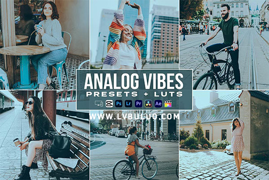 4款青灰色暗调视频照片摄影调色预设 Fitness Luts Video Premiere Pro