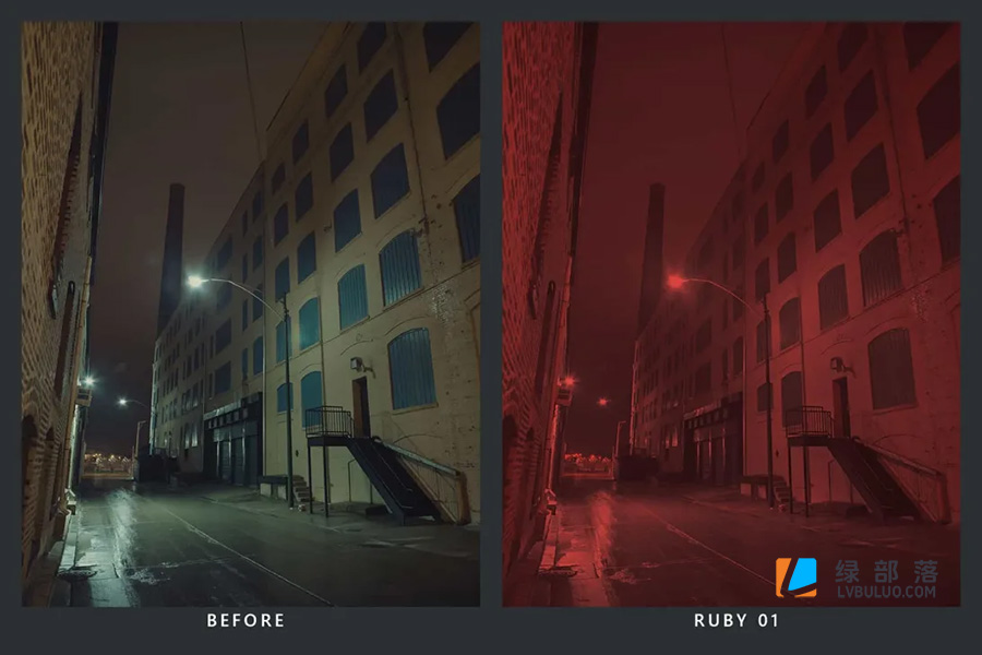 20个世界末日恐怖氛围红色暗调生化危机场景视频调色预设 20 Apocalypse LR Presets and LUTs