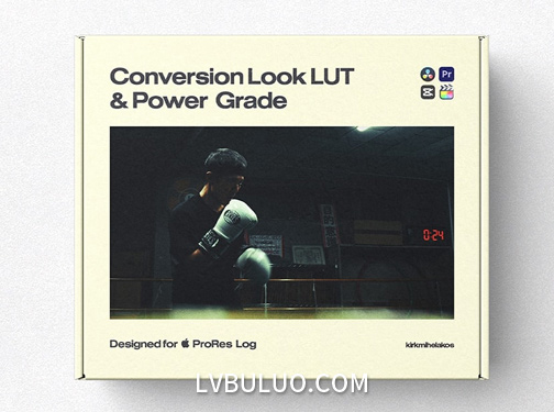 iPhone苹果手机拍摄调色预设+达芬奇节点预设 Apple iPhone Log – Conversion LUT & Power Grade