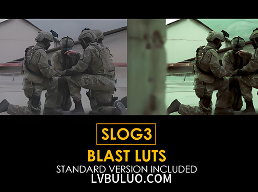 25个好莱坞战争大片场景风格调色预设 Blast LUTs