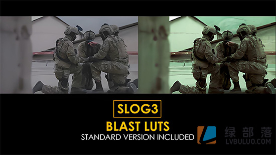 25个好莱坞战争大片场景风格调色预设 Blast LUTs
