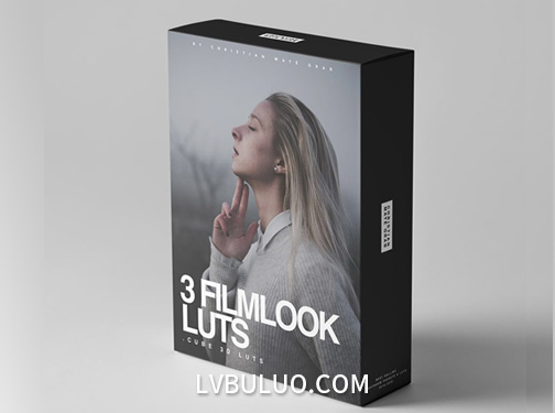3个索尼Cine2/4 电影短视频创意调色预设 Christian Mate Grab – 3 Filmlook LUTs for Sony Cine2/Cine4