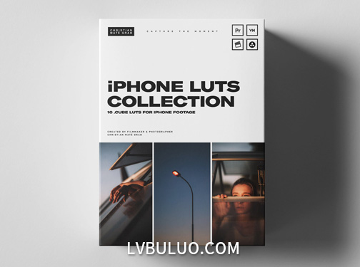 10个iPhone 14/15手机摄影视频调色预设 Christian Mate Grab – iPhone Cinematic LUTs