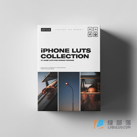 10个iPhone 14/15手机摄影视频调色预设 Christian Mate Grab – iPhone Cinematic LUTs