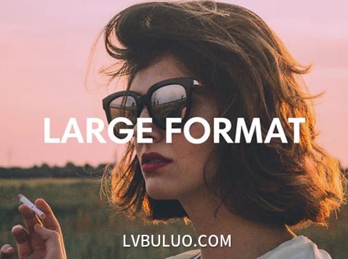 10个宽画幅65MM复古胶片色彩调色LUT预设 Cine Color – 65MM Large Format