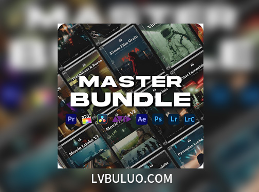 700多个复古电影视频叠加转场特效+音效+调色预设合集包 Cinegrams – Master Bundle