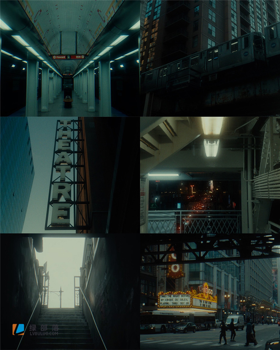 复古阴郁蓝调深邃香港老电影调色预设 Cinematic Memories – Obscura