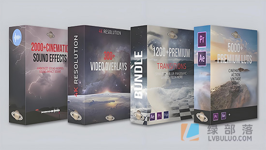 终极电影制作人制作后期转场+调色预设+视频+音效合集包 Complete Bundle // 8500+ Tools for Filmmakers