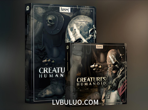 音效素材-7772种惊悚电影恐怖紧张氛围怪兽丧尸嘶吼咆哮音效 Creatures Humanoid