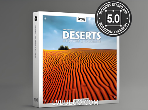 音效素材-155组荒芜沙漠户外自然环境鸟虫风声无损音效 Deserts Weather