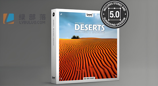 音效素材-155组荒芜沙漠户外自然环境鸟虫风声无损音效 Deserts Weather