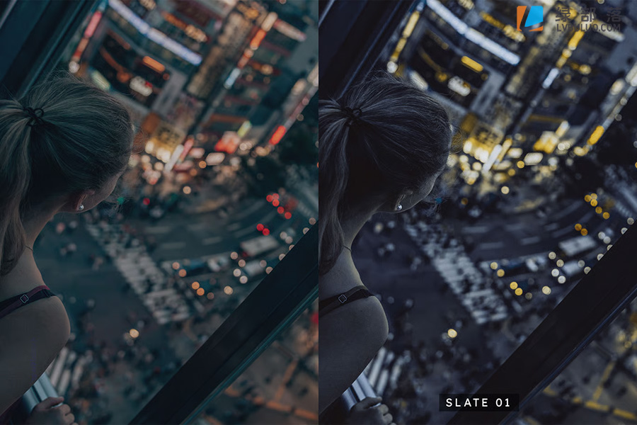 20个城市电流灯光夜景蓝黄色调调色预设 20 Electric Nights Lightroom Presets