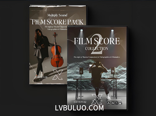 音效素材-2218个电影配乐听觉叙事情感过渡渲染旋律节奏氛围音效v1+v2 Film Score Bundle